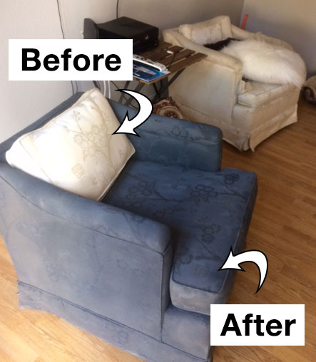 Color Of Armchairs With Fabric Spray Paint, How To Change The Colour Of A Fabric Sofa